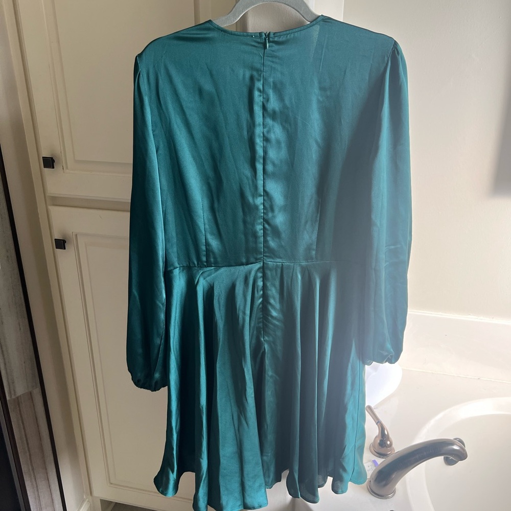 NWT! Satin Dress - Picture 5 of 5